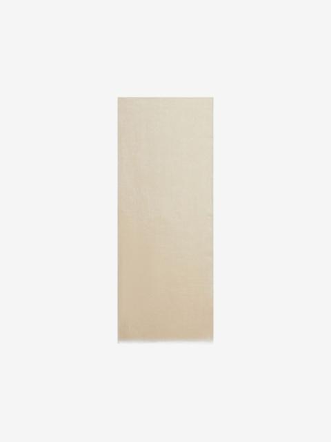 Brunello Cucinelli fringed lurex-detail scarf