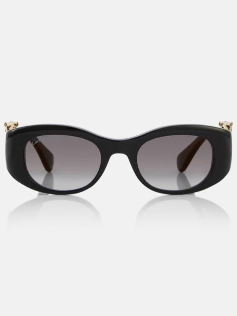 Cartier Panthère de Cartier square sunglasses