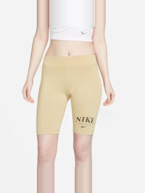 Nike Air Yellow Nike Biker Shorts Shorts Nike W NSW AIR BIKE SHORT