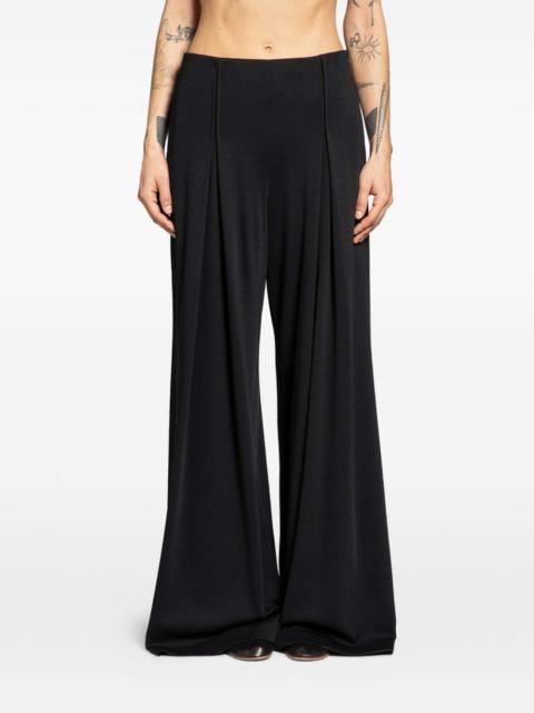 Max Mara pleated palazzo pants
