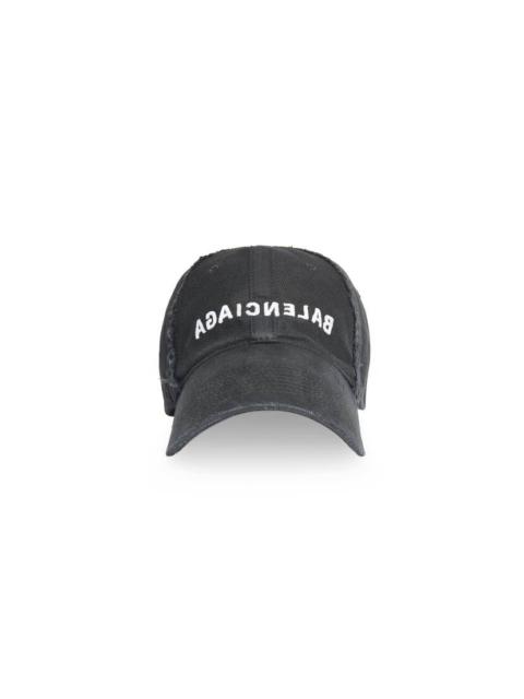 BALENCIAGA Mirror Balenciaga Cap in Black