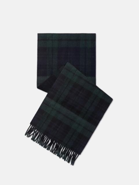 J. PRESS MADE-IN-SCOTLAND BLACKWATCH CASHMERE MUFFLER