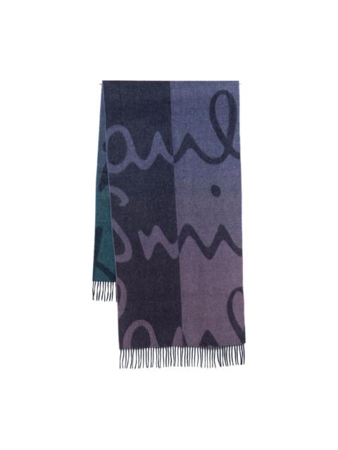 Paul Smith reversible scarf
