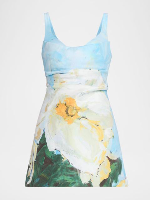 Acler Newcatton Floral Minidress