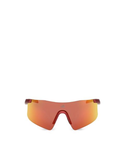 adidas oversized-frame sunglasses