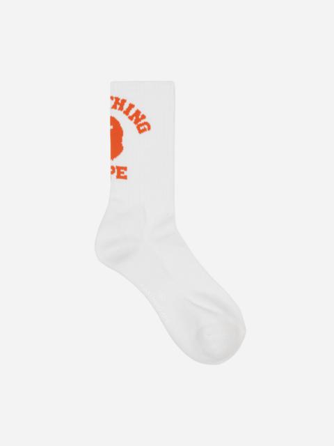 A BATHING APE® College Socks Orange