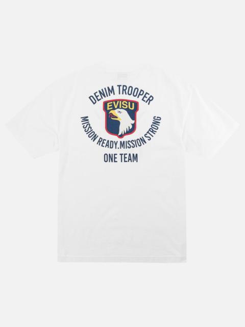 EVISU Denim Trooper Eagle T-Shirt