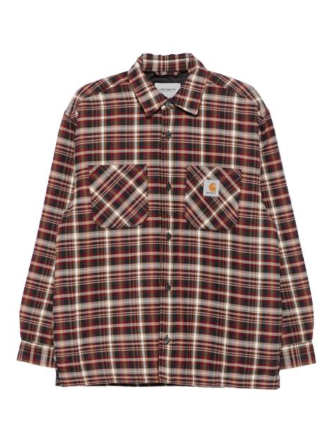 Carhartt check-pattern shirt