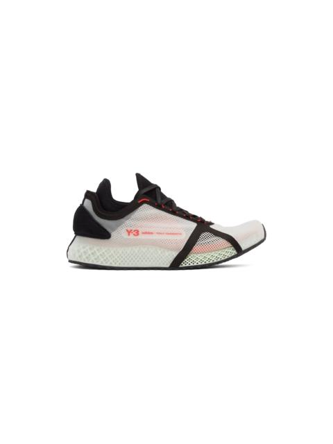 Y-3 White 4D IOW Sneakers