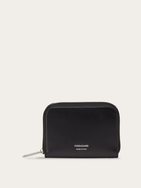 FERRAGAMO Zipped credit card holder