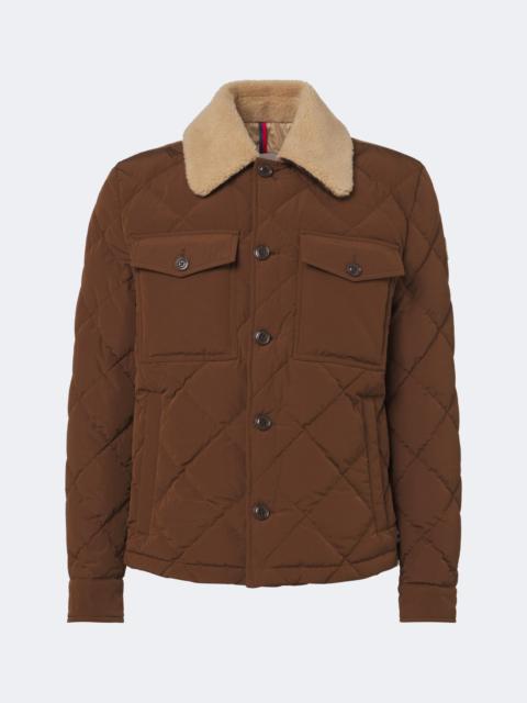 Moncler Aurevale quilted down jacket