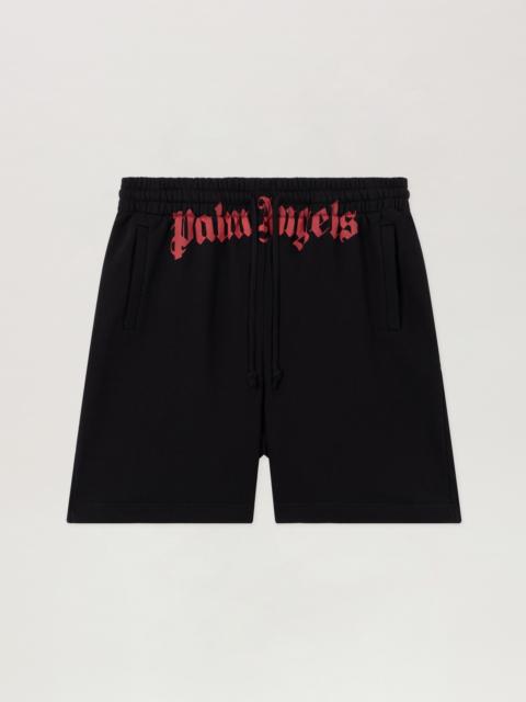 Palm Angels Waist Logo Sweatshorts