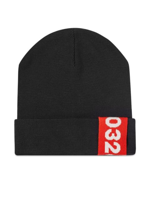 032c 032c Taped Logo Beanie