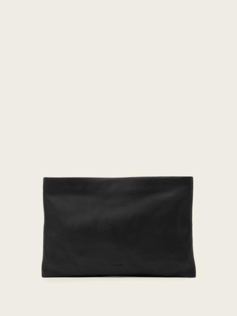 ALLSAINTS BETTINA LEATHER CLUTCH BAG