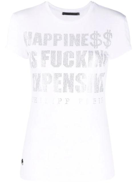 PHILIPP PLEIN crystal-embellished T-shirt