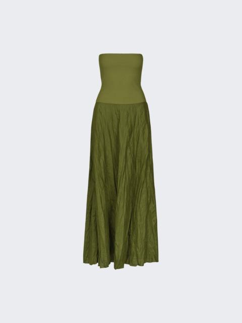 Johanna Ortiz Empowerment Movement Ankle Skirt Green