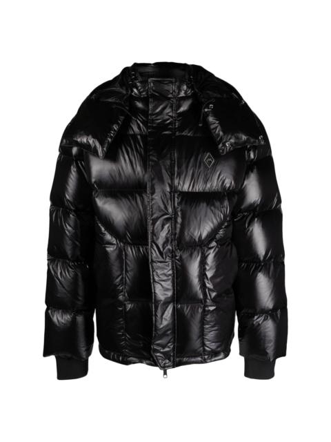 A-COLD-WALL* Alto hooded quilted down jacket