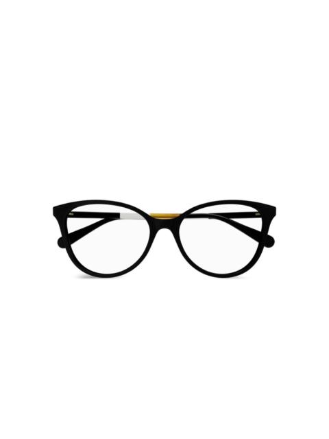 GUCCI butterfly-frame glasses