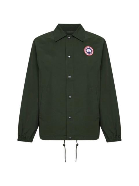 Canada Goose green shirt jacket