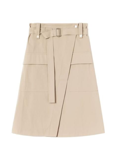 Plan C belt pocket skirt