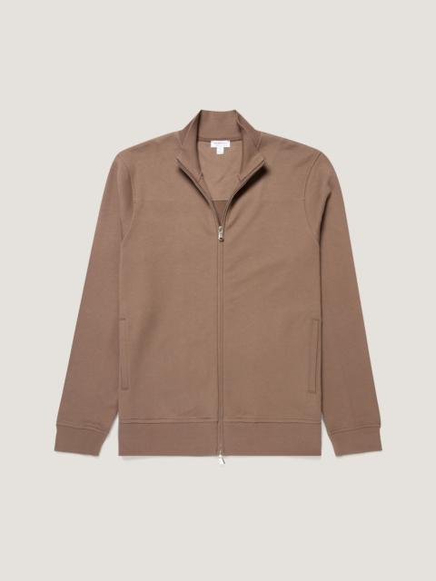 Sunspel Supima Loopback Zip Sweatshirt
