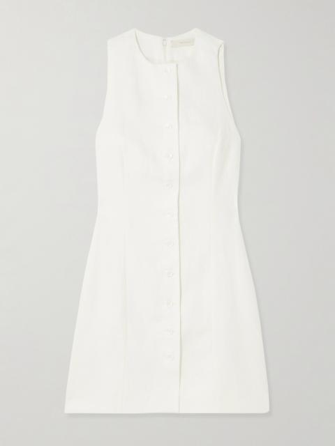 FAITHFULL Seema Linen Mini Dress