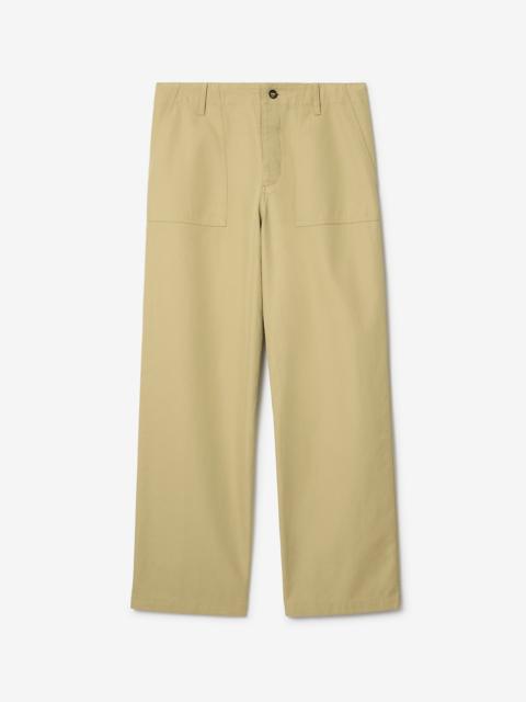 Burberry Gabardine Trousers