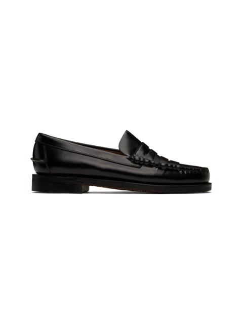 RANDOM IDENTITIES Black Sebago Edition Double Penny Dan Loafers