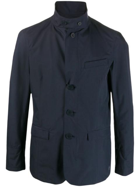 Herno tailored rain jacket