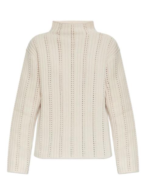 SAMSØE SAMSØE Satilly turtleneck openwork-design sweater