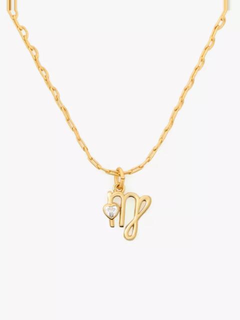 kate spade What's Your Sign Virgo Mini Pendant