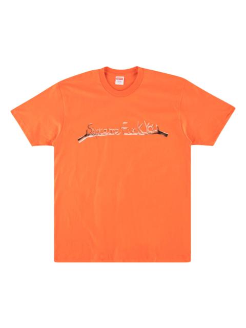 Supreme Fuck You Tee 'Orange'