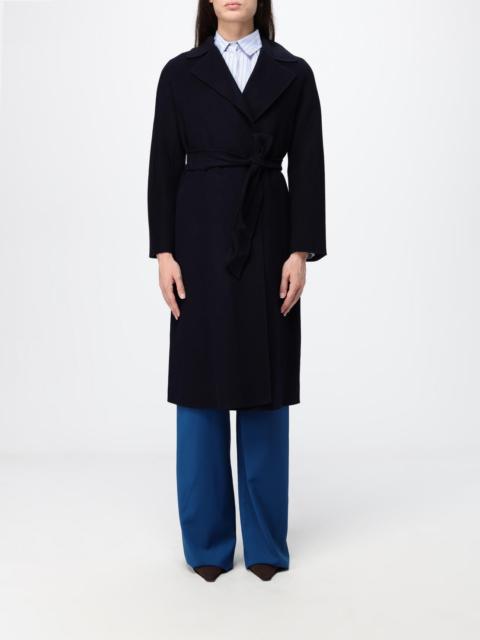 Max Mara MAX MARA Coat Woman color Navy
