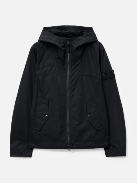 Stone Island ALL-WEATHER COTTON CANVAS_S.I. GHOST HOODED JACKET