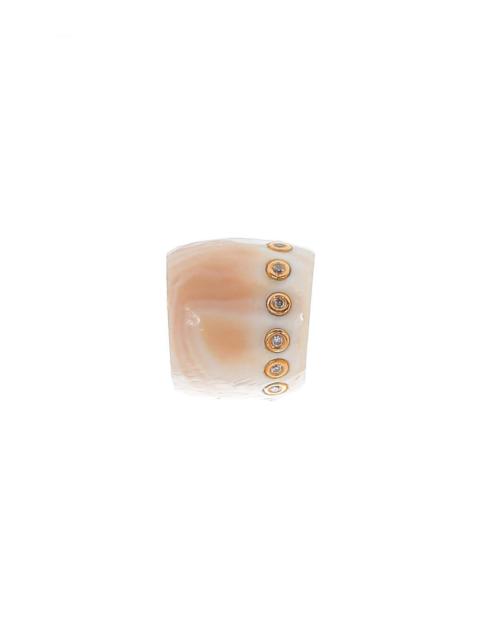 DEZSO Diamond Natural Classic Carved Short Bead