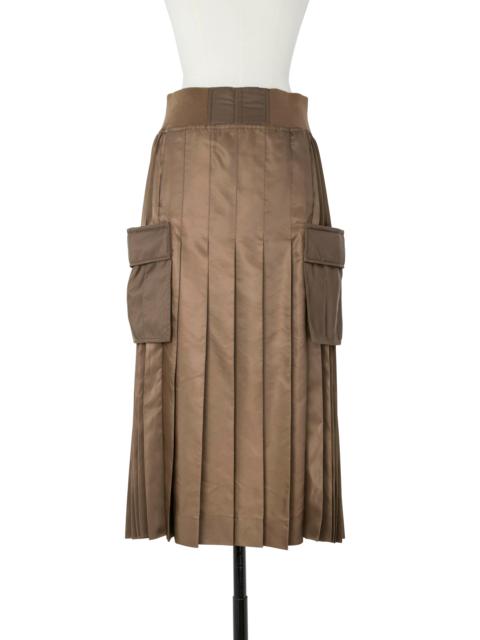 sacai Nylon Twill Skirt