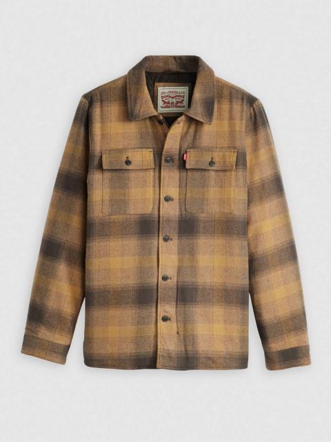 Levi's QUILT LINED PLAID SHACKET