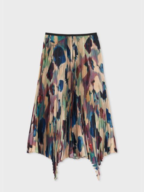 Paul Smith Women's 'Solar' Pleated Midi Skirt