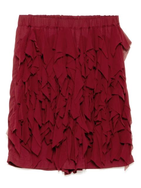 Comme des Garçons Comme des Garçons chiffon shorts