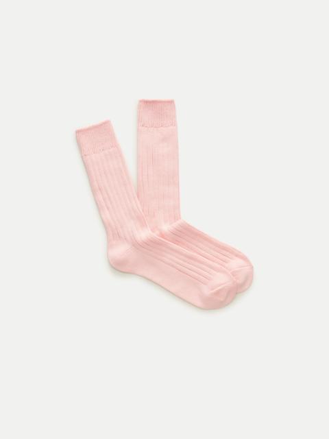 J.CREW Ribbed cotton-blend socks