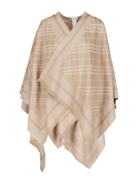 Burberry WOOL AND CASHMERE CAPE