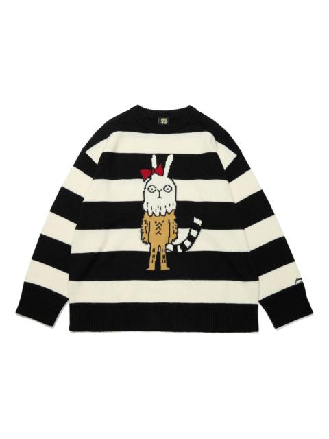 Li-Ning Li-Ning Rijindoujin Cartoon Graphic Sweater 'Black' AMBT009-3