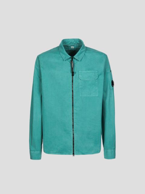 C.P. Company Gabardine Zipped Shirt