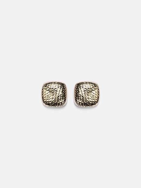 STONE AND STRAND Bond 14kt gold oversized earrings