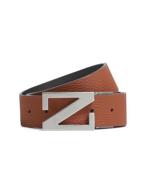 ZEGNA reversible leather belt