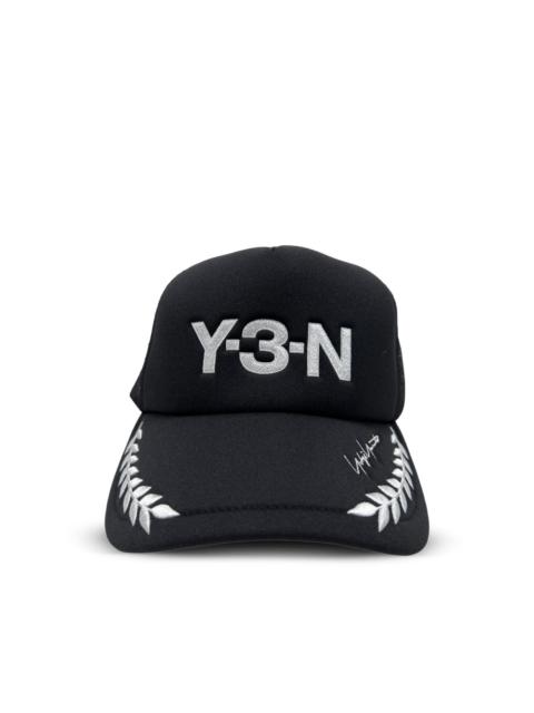 Y-3 x Neighborhood embroidered-logo trucker cat