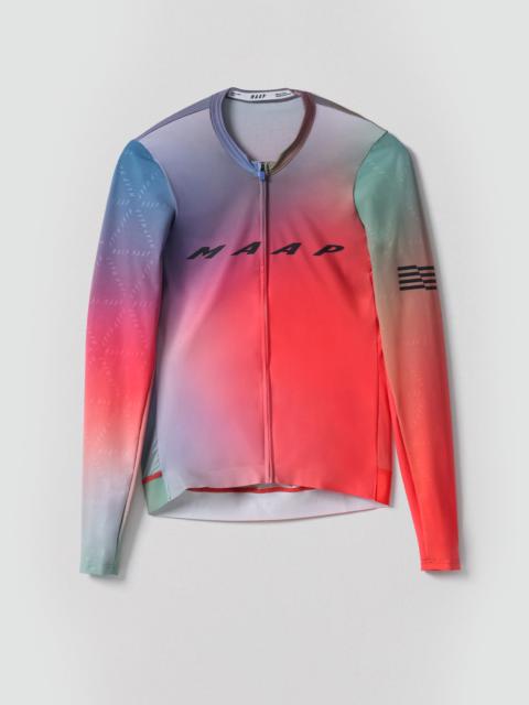 MAAP Blurred Out Pro Hex LS Jersey 2.0