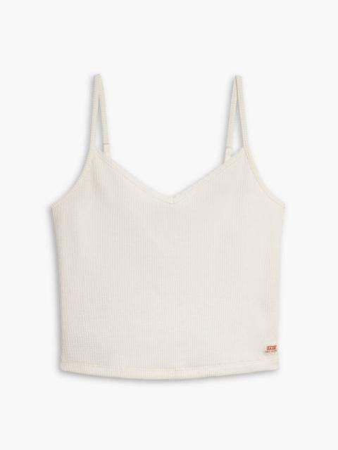 DRY GOODS WAFFLE TANK TOP