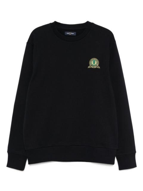Fred Perry tennis-badge sweatshirt