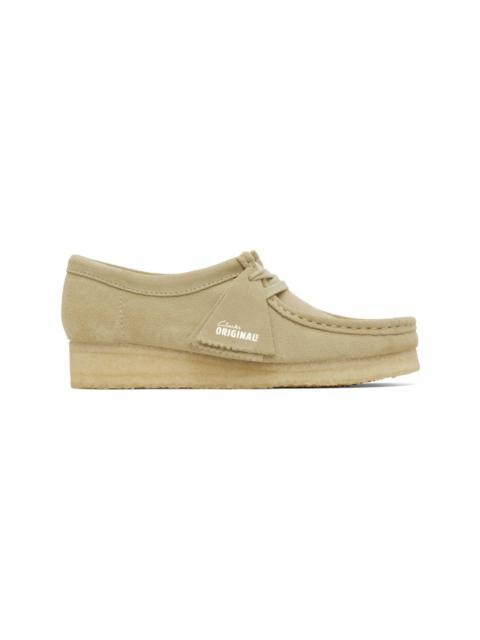 Clarks Originals Beige Wallabee Derbys